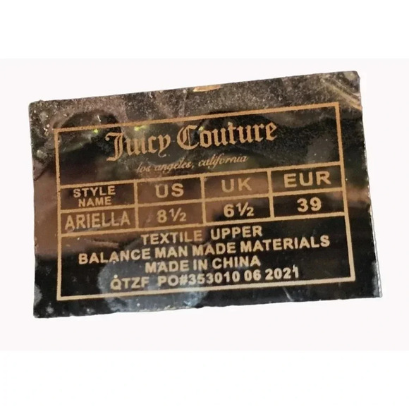 Juicy Couture Black and Pink Ankle Boots - Picture 12 of 12